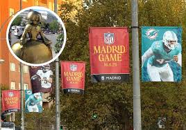 La NFL llega a Madrid: mapa y calendario de actividades, partidos y dónde están las meninas tem…