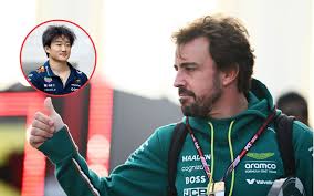 Watch: Yuki Tsunoda seen going up to Fernando Alonso and apologising to him after impeding him du…