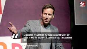Armie Hammer reflects on his preferred roles | Armie Hammer Film ‘Citizen Vigilante’ Banned in Ge…