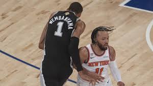 Victor Wembanyama avoids flagrant foul for shoving Brunson | Jose Alvarado Sends Message to Wemby…