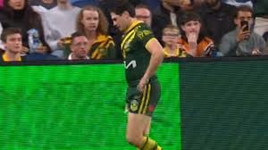 BREAKING: Moses in doubt for remainder of World Cup in devastating Kangaroos blow | Moses limps o…