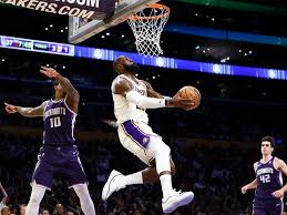 ‘King’ James soars and slams as 41st birthday looms | LeBron James reflects on longevity before 4…