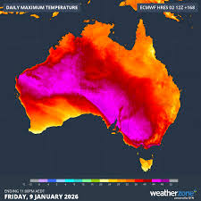 45C in four Australian states next week | Millions to swelter in intense heatwave | Storms foreca…
