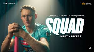 HEAT SETTLE ON SIXERS SQUAD | Big Bash League 2026 results: Mitchell Starc, Steve Smith and Sam C…