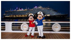 Singapore-bound Disney Adventure arrives at Port Canaveral | Disney Cruise Line’s Destiny & Fan…