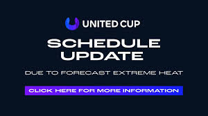 United Cup schedule update: Saturday start brought forward | News Article | United Cup | Tennis |…