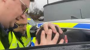 Wild moment anti-trans teacher arrested | Enoch Burke returned to jail for breaching court orders…