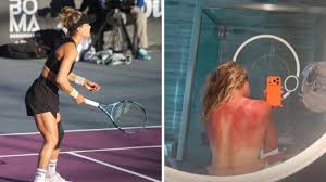 ‘It’s no joke’: Tennis star’s Aussie truth | Tennis player Renata Zarazua shows harsh eff…