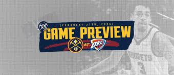 Nuggets play Thunder on Friday | Nikola Jokic and Shai Gilgeous-Alexander Face Off With MASSIVE M…