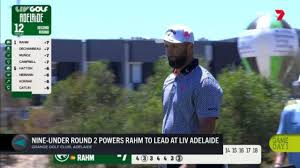 Rahm leads after nine under round 2 | Kiwi shares lead with golf greats at LIV Adelaide | Replay …