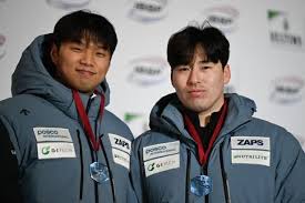 South Korea’s Bobsleigh Duo Places 5th in Olympic First Run | German bobsleigh ‘titans’ Lochner a…
