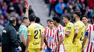 Abdel Abqar: Getafe defender sent off for grabbing genitals of Atletico Madrid’s Alexander Sorlot…