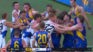 Massive all-out brawl erupts after Roo strikes Harley | Harley Reid: West Coast Eagles star clobb…