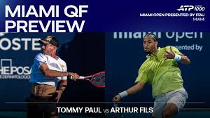 Miami QF preview: Can home hope Paul subdue resurgent Fils? | Tommy Paul vs Arthur Fils Predictio…