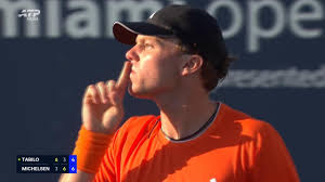 Michelsen beats Tabilo in three sets to reach last 16 in Miami | Why an American player shushed a…