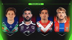 NRL 2026, Round 4, official team lists, injuries, updates, Fantasy | Team List: NRL Round 4 vs Ro…
