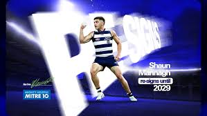 Right Where He Belongs: Mannagh Signs on with Geelong | Geelong moves to lock in bargain draft pi…