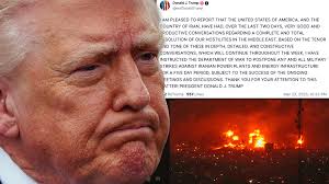 Trump extends deadline after Iran threatens to start hitting Gulf power plants | Trump’s post s…