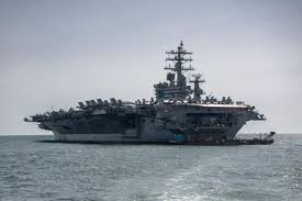 A Fire Broke Out On Another US Navy Supercarrier, Three Sailors Injured | 8 sailors hurt in USS E…