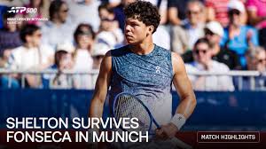 Highlights: Shelton outlasts Fonseca in Munich 2026 QFs | Joao Fonseca – Ben Shelton 1:2 | 2026 B…