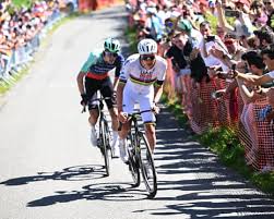 Pogacar holds off French teen to claim third straight Liège-Bastogne-Liège title | As it happen…