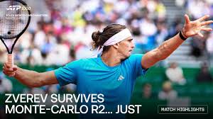 Zverev rallies from 2-5, battles past Garin in Monte-Carlo; Fonseca advances | Zverev vs. Garin O…