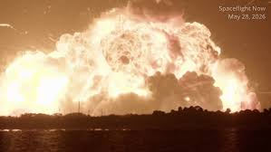 Blue Origin rocket explodes on launch pad during test | Blue Origin rocket explodes during test i…