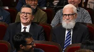 David Letterman returns to ‘Late Show,’ slams CBS for Colbert cancellation | Colbert and Letterma…