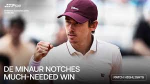 De Minaur, Shelton snap losing streaks in Hamburg | No. 3 seed De Minaur defeats Cerundolo to rea…