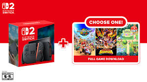 Nintendo Switch 2: Choose Your Game Bundle launches this summer – News – Nintendo Official Site |…