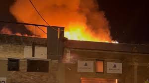 Spotswood fire: suspicious ‘inferno’ guts businesses in Melbourne’s west | Spotswood fire: …