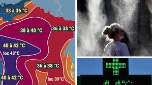 40 drown as nation records hottest day | Europe heatwave: France shuts Eiffel Tower on its hottes…