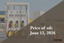 Current price of oil as of June 12, 2026 | DAILY OIL PRICE: June 12, 2026 | Current price of oil …