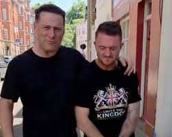 Karl Stefanovic embraces UK far-right activist Tommy Robinson in video promoting podcast | ‘Ter…