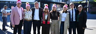 NRL and MHF launch 10th anniversary beanie round | Rabbitohs NRL squad for Beanie for Brain Cance…