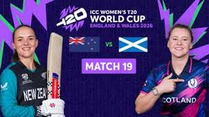 NZW vs SCOW, 19th Match, Group B, ICC Women’s T20 World Cup 2026 – Commentary | White Ferns face …