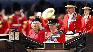 Trooping the Colour: King and Queen watch ceremony ahead of 41-gun salute and flypast – live upda…