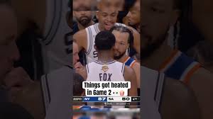 Watch: Fox & Brunson get into it | Rick Brunson snaps at De’Aaron Fox after intense moment with…