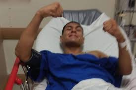 ‘They had terrible aim. They only hit me once’: UFC’s Edgar Chairez recounts harrowing near…