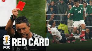 England’s Jarell Quansah sent off after VAR review for foul against Mexico | 2026 FIFA World Cup …