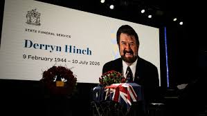 ‘Good night, sweet dreams’: Derryn Hinch farewelled at state funeral | Australia news live: Derry…