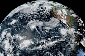 Record warm seas power three storms at once in the Pacific Ocean | Jeff’s forecast: Hurricanes br…