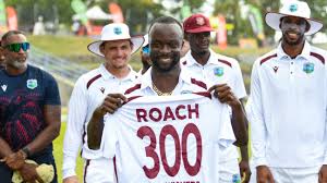 Roach proves the fire still crackles the West Indies | Roach takes 300th Test wicket in big win o…