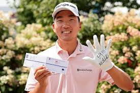 Watch Michael Kim cap scintillating 59 with 24-foot birdie bomb on No. 18 | 3M Open: Michael Kim …