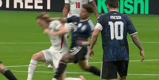 ‘Awful challenge’ emerges in feisty England v Argentina World Cup semi-final: ‘Where is VAR…