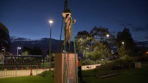 ‘Not about race’: Winmar statue removed two days after assault conviction | AFL great Nicky W…