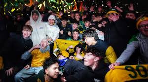 ‘Where the true believers come’: Fans and flares descend on Federation Square for Socceroos |…