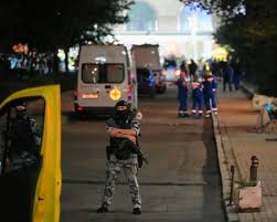Moscow restaurant bombing kills three people as device carried by woman explodes | Three killed a…