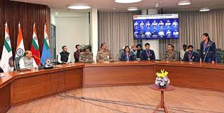 Rajnath Singh Honours Defence Forces’ Glasgow Medal Heroes | Raksha Mantri interacts with India…