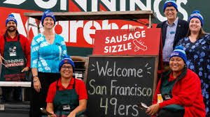 San Francisco 49ers cook up plan with Melb eateries and Bunnings for 10,000 fans | Strauchanie se…